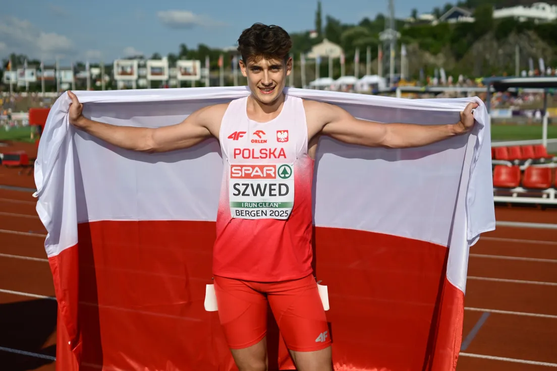 Lekkoatleta Maksymilian Szwed