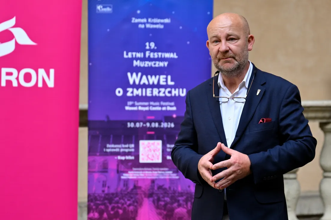 Konferencja zapowiadająca festiwal Wawel o zmierzchu