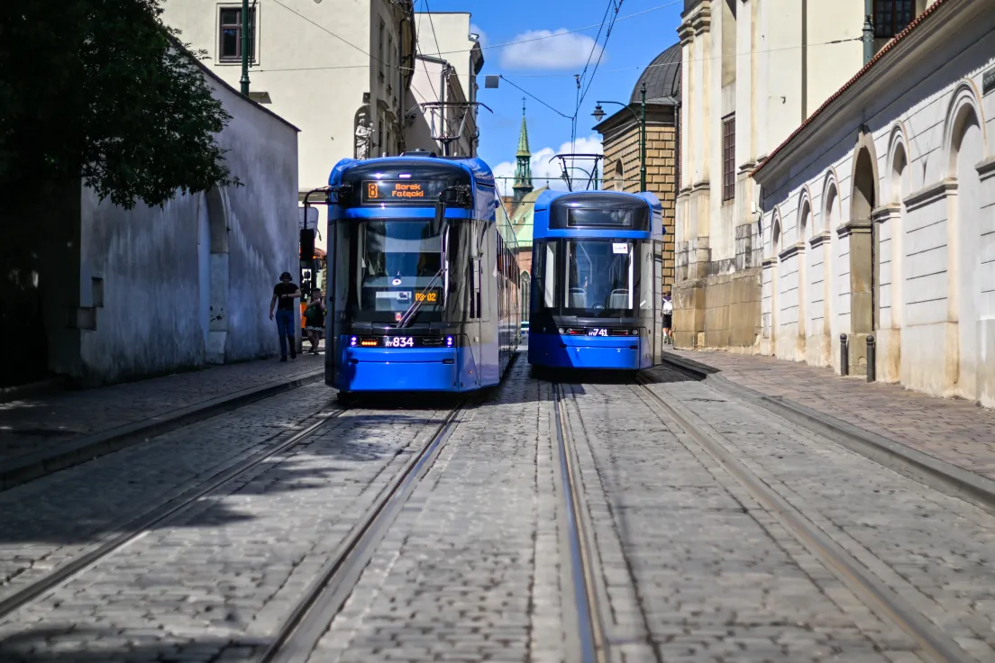 Tramwaje na ulicy Dominikańskiej