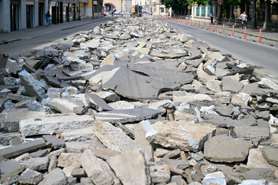 Remont ul. Grzegórzeckiej