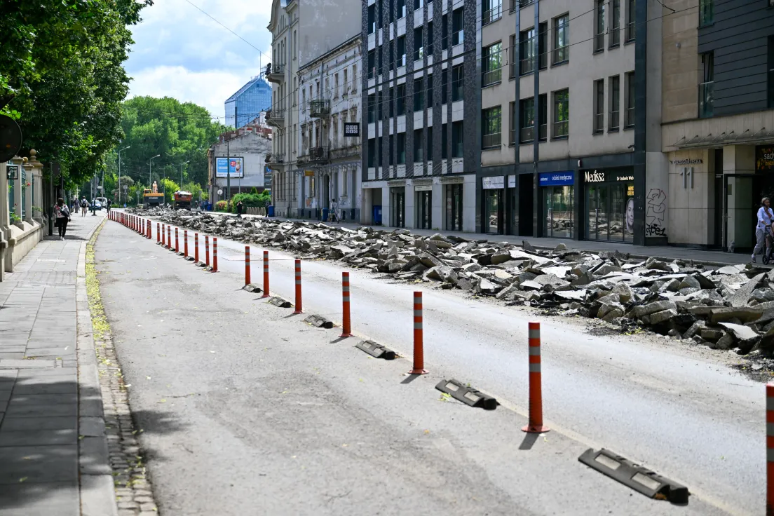 Remont ul. Grzegórzeckiej