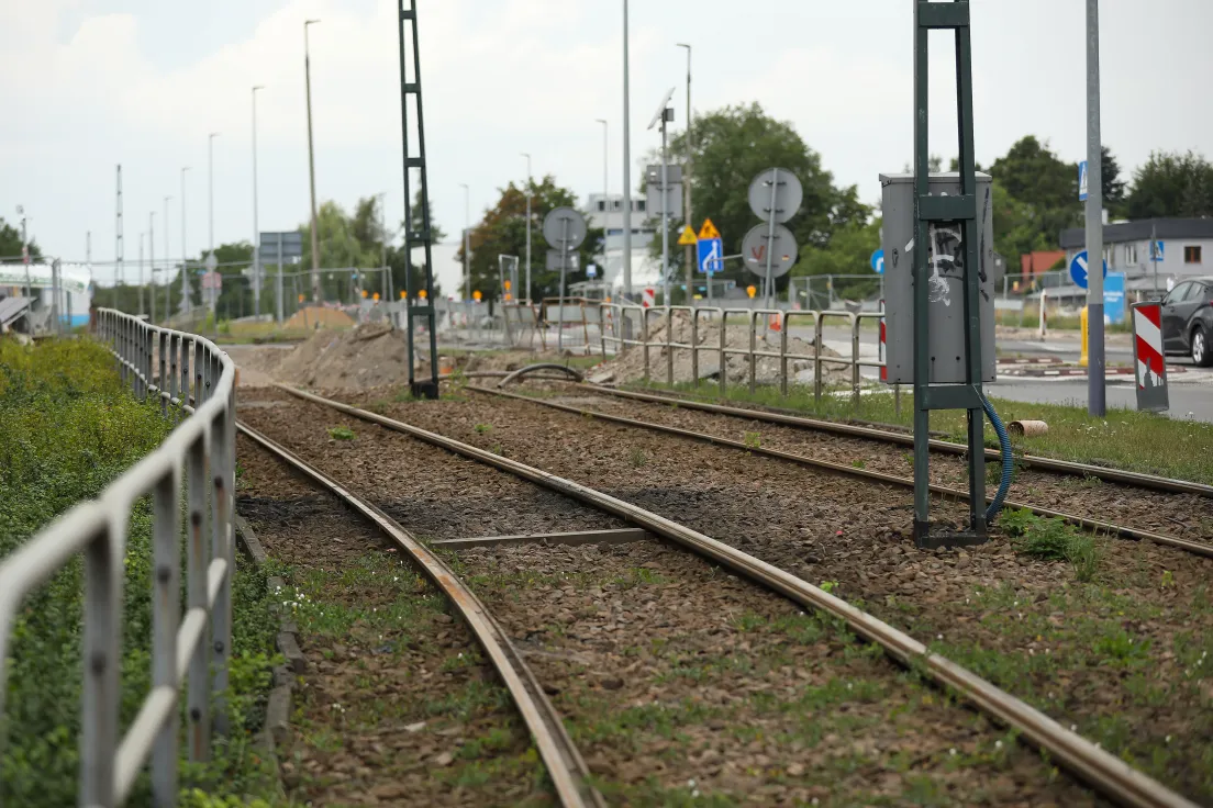Prace przy budowie P&R Bronowice
