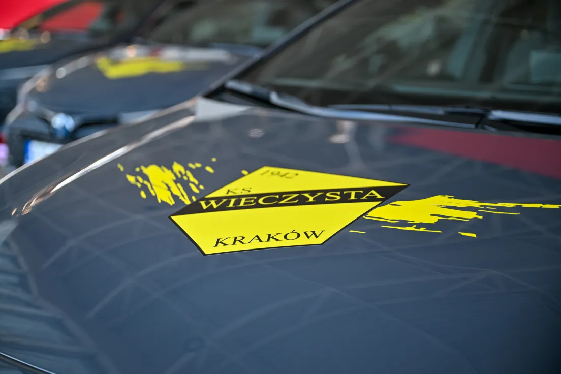Rozpoczęcie współpracy pomiędzy klubem Wieczysta Kraków a salonem Toyota ANWA