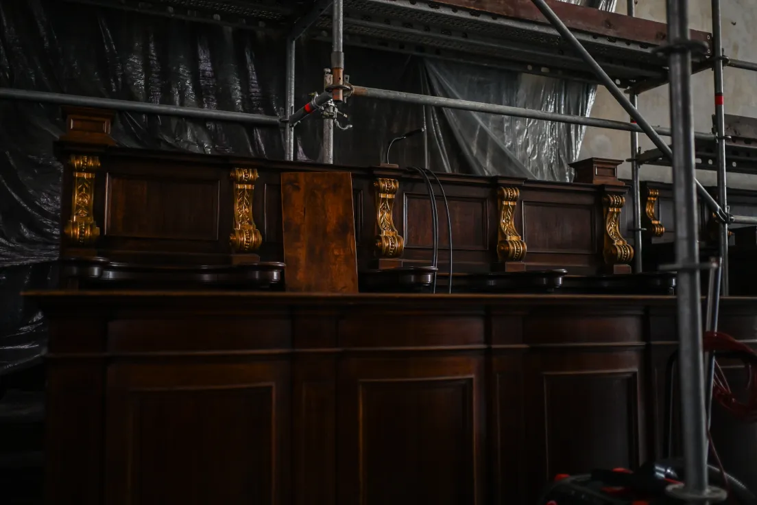 Remont Auli Jagiellońskiej w Collegium Maius