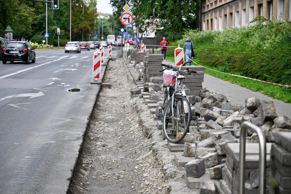 Remont na alejach