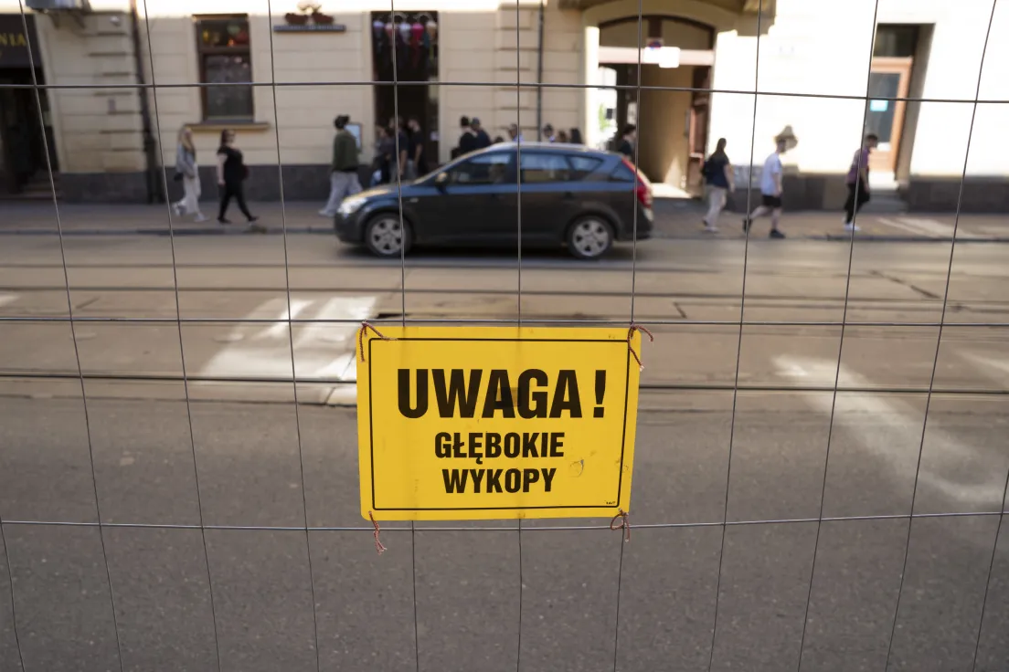 Remont ulicy Starowiślnej