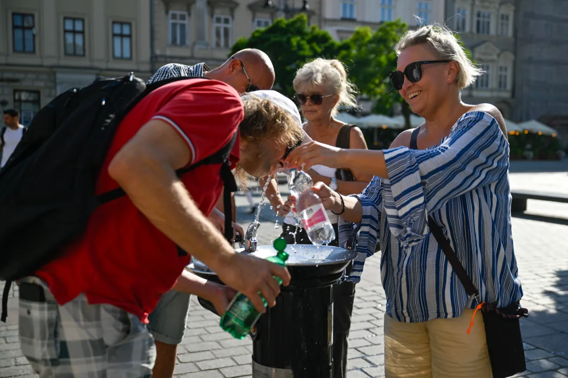 Fala upałów w Krakowie