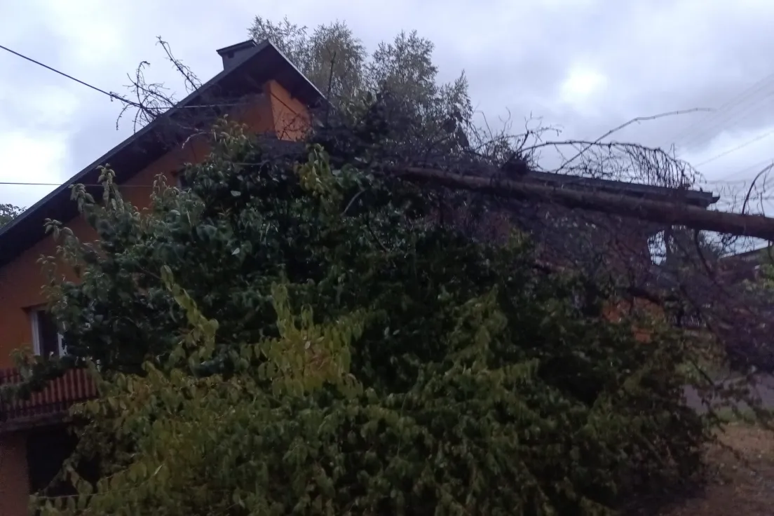 Burza nad Małopolską