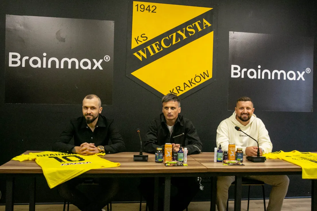Brainmax sponsorem Wieczystej Kraków