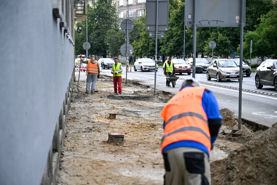 Remont na alejach