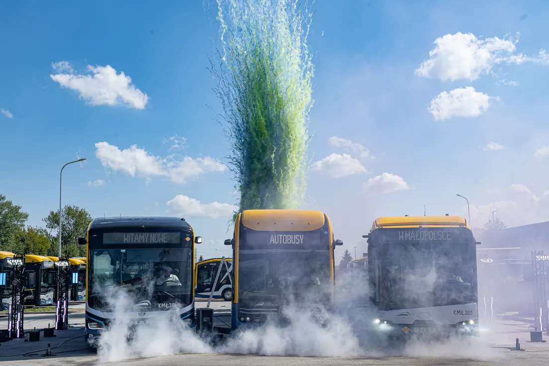 Nowe autobusy Małopolskich Linii Dowozowych