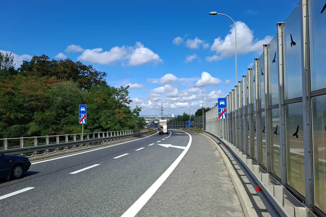 Łącznica na węźle Bieżanów