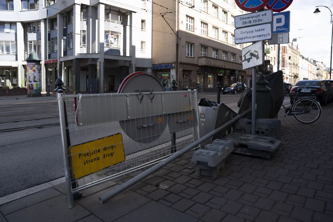 Remont ulicy Starowiślnej