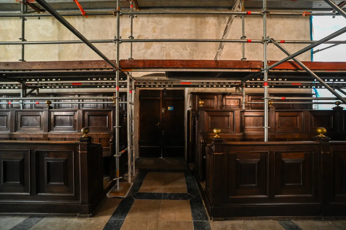Remont Auli Jagiellońskiej w Collegium Maius