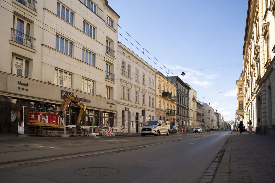 Remont ulicy Starowiślnej