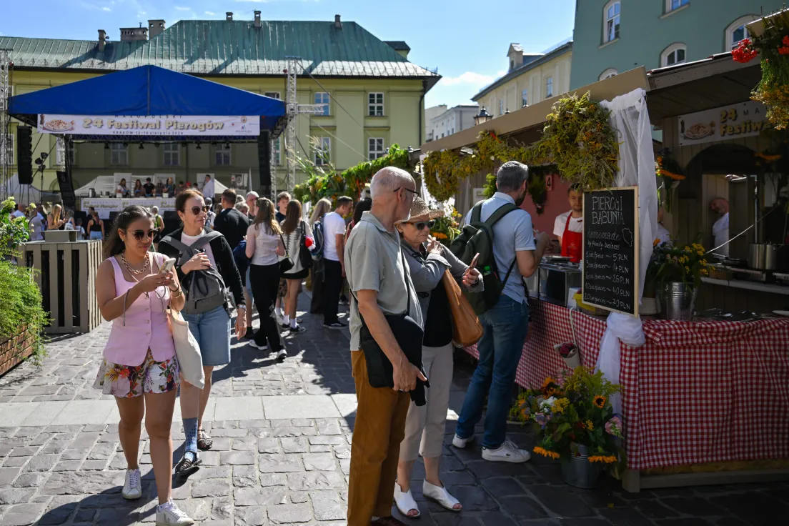 Festiwal pierogów na Małym Rynku