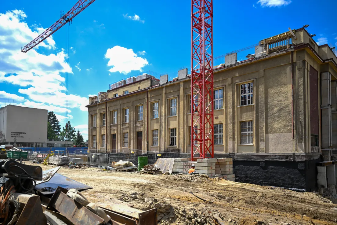 Przebudowa dawnego kina Światowid na Muzeum Nowej Huty