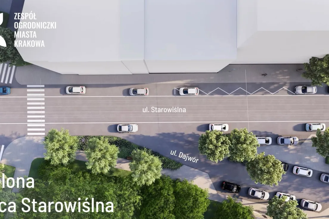 Wizualizacja zielonej Starowiślnej