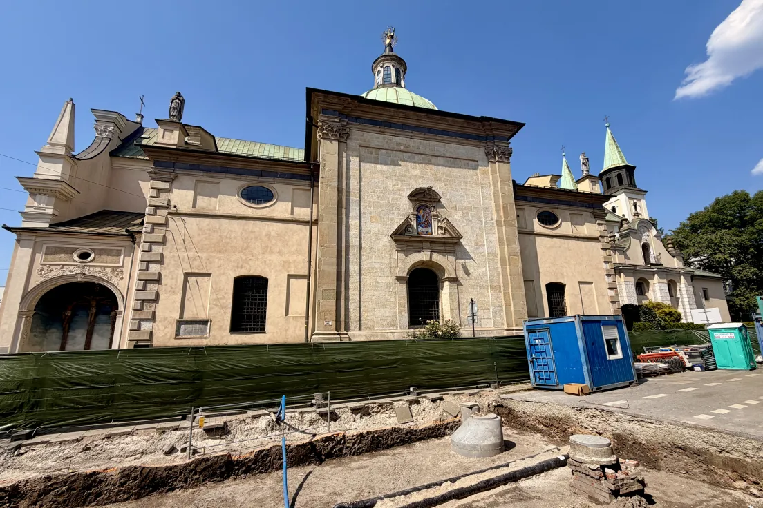 Z powodu prac archeologicznych wstrzymano remont na ulicy Garbarskiej