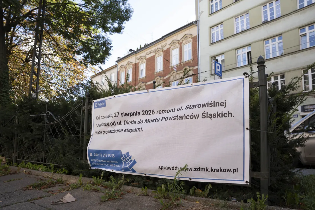 Remont ulicy Starowiślnej