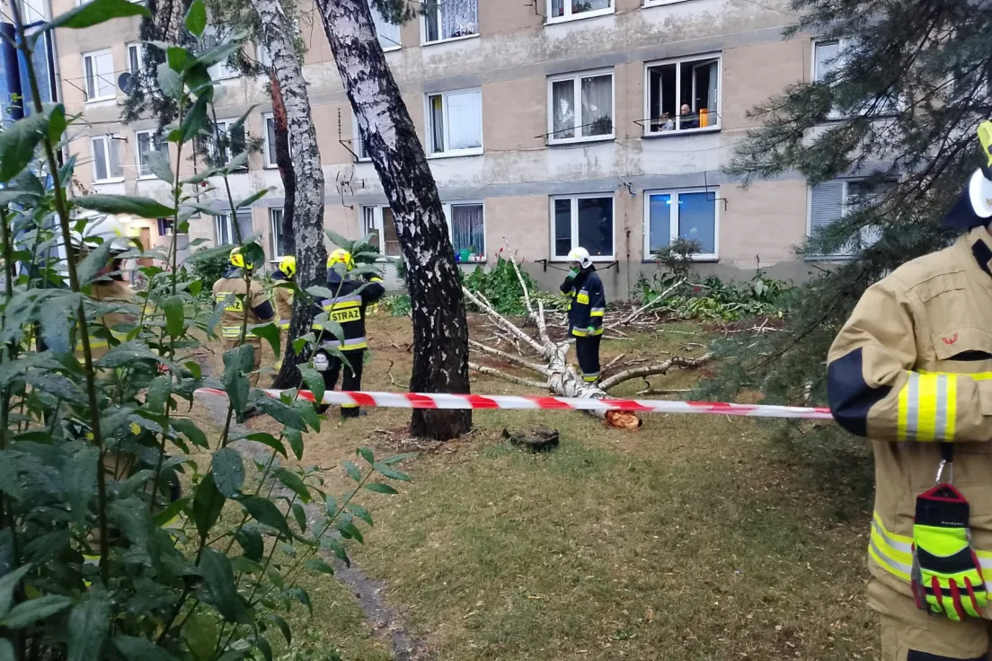 Burza nad Małopolską