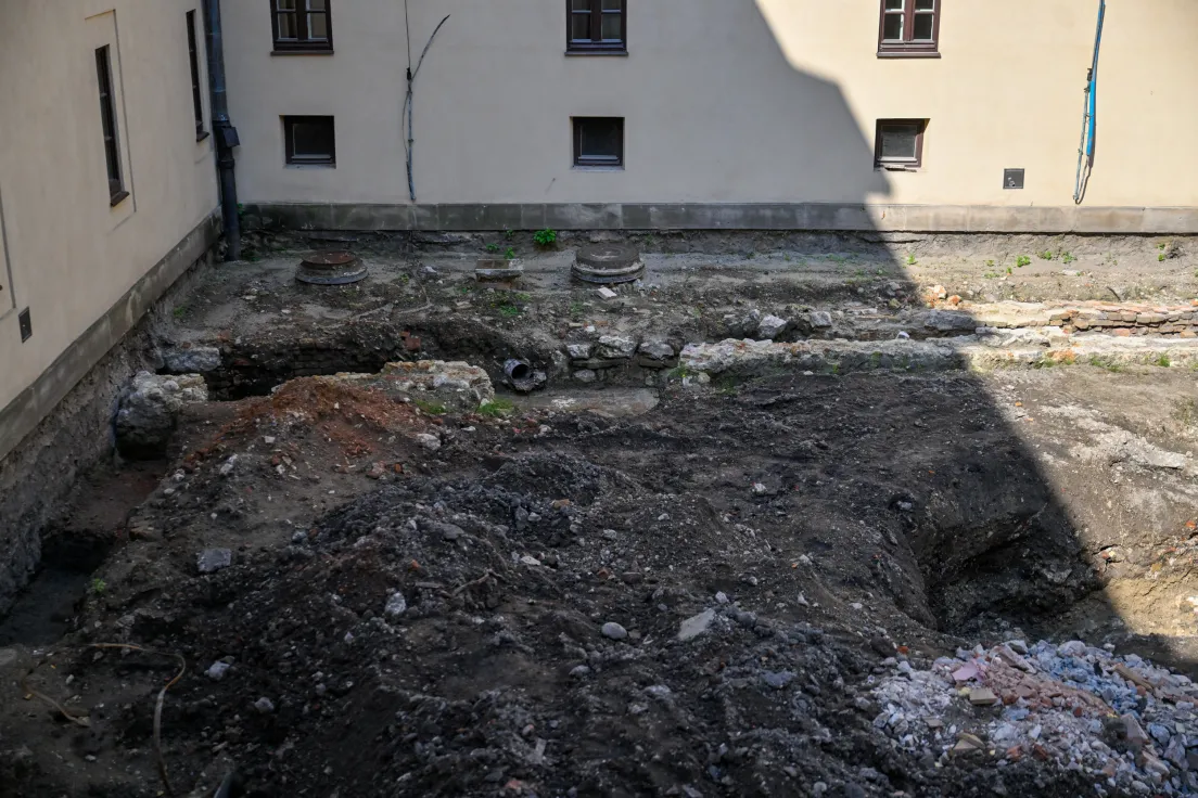 Przebudowa i prace archeologiczne w muzeum archeologicznym