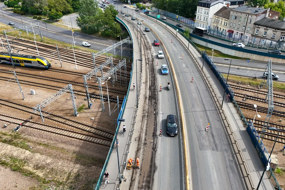 Remont wiaduktu na al. 29 listopada