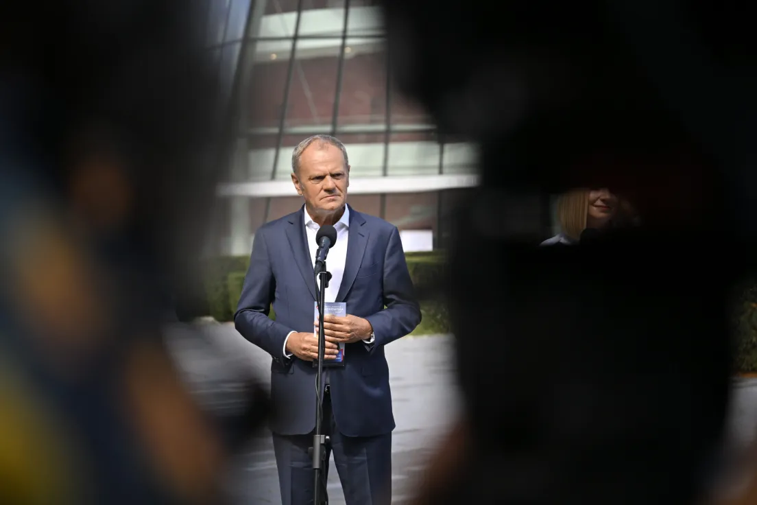 Donald Tusk i Monika Piątkowska w Krakowie