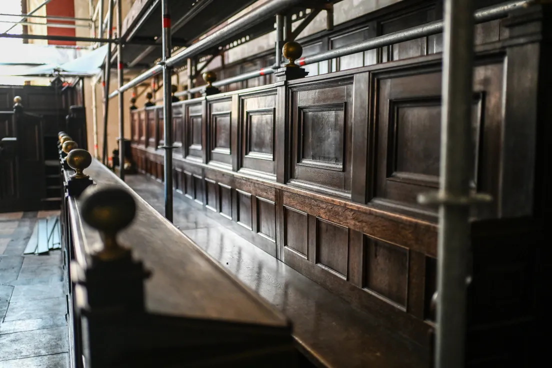 Remont Auli Jagiellońskiej w Collegium Maius