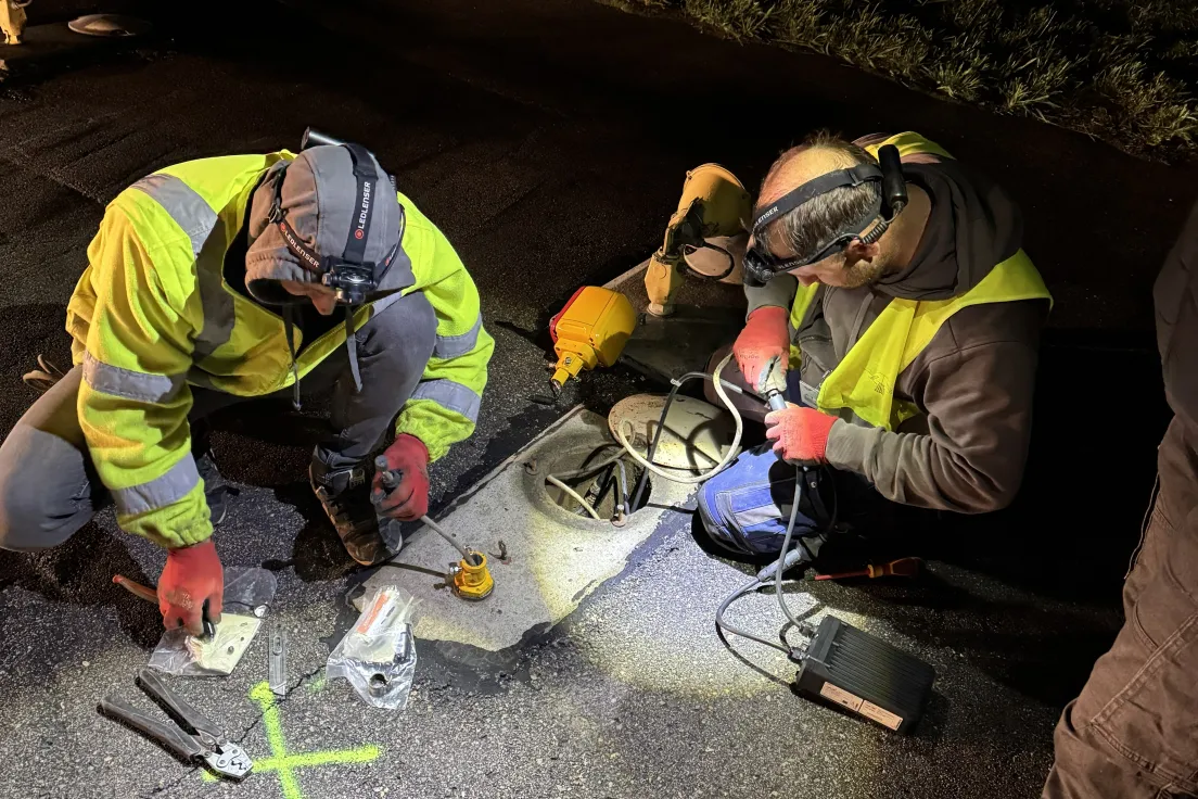 Prace nad modernizacją oświetlenia pasów startowych