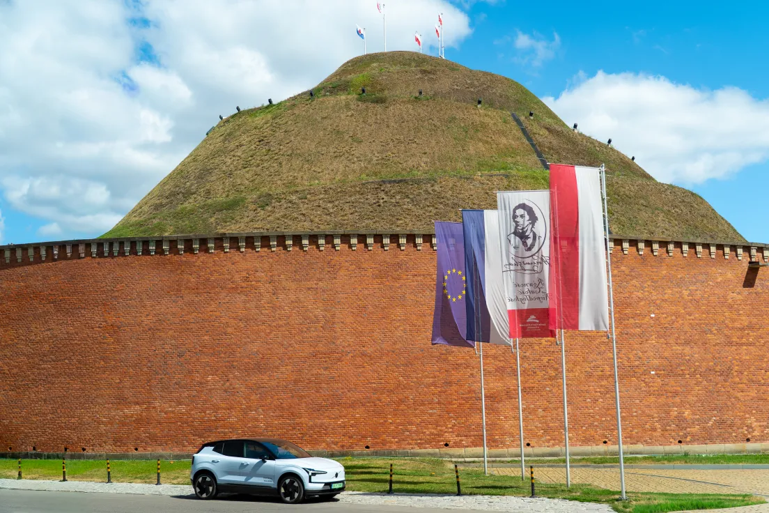 Volvo pod Kopcem Kościuszki