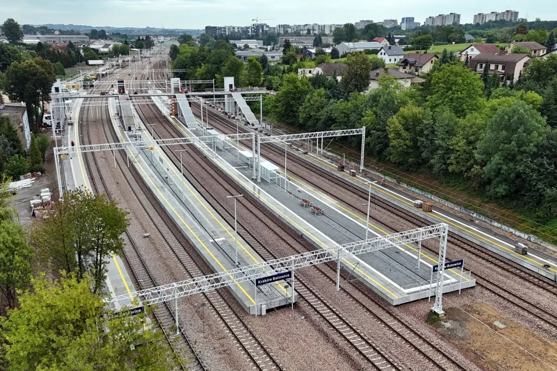 Prace na stacji Kraków Batowice