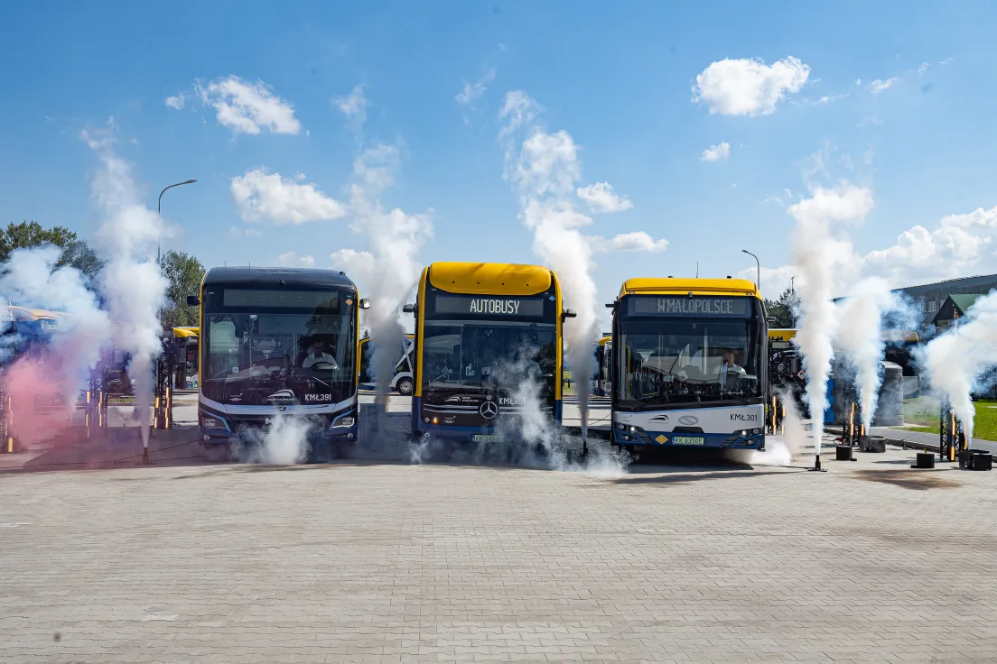 Nowe autobusy Małopolskich Linii Dowozowych