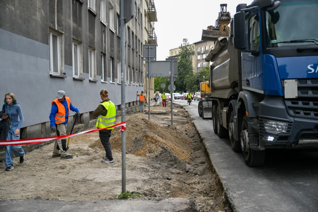 Remont na alejach