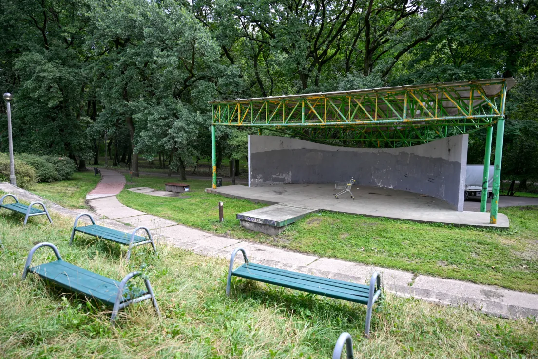 Amfiteatr w Parku Zielony Jar Wandy