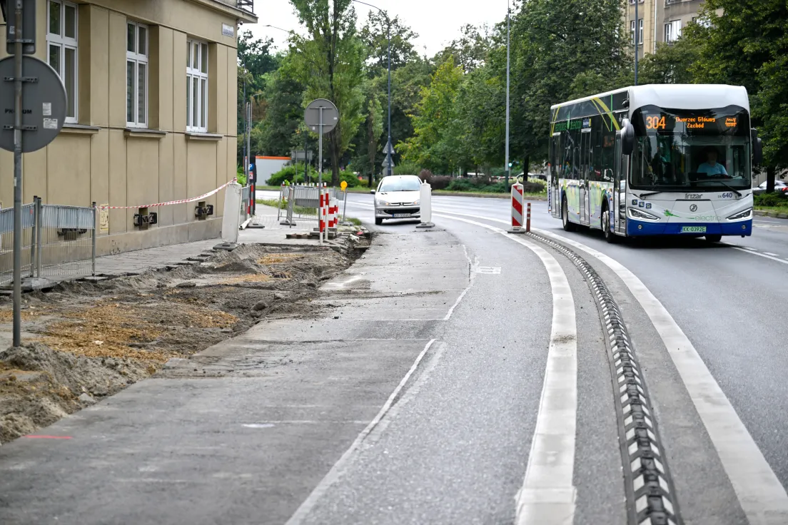 Remont na alejach