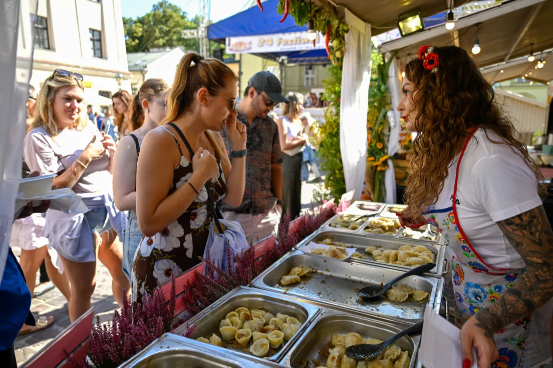 Festiwal pierogów na Małym Rynku