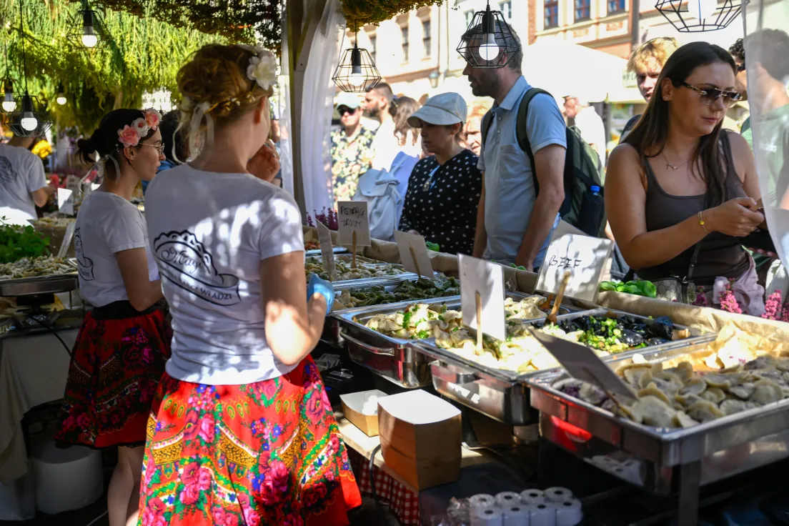 Festiwal pierogów na Małym Rynku