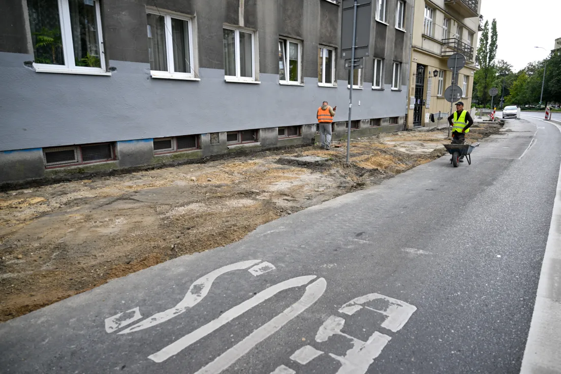 Remont na alejach