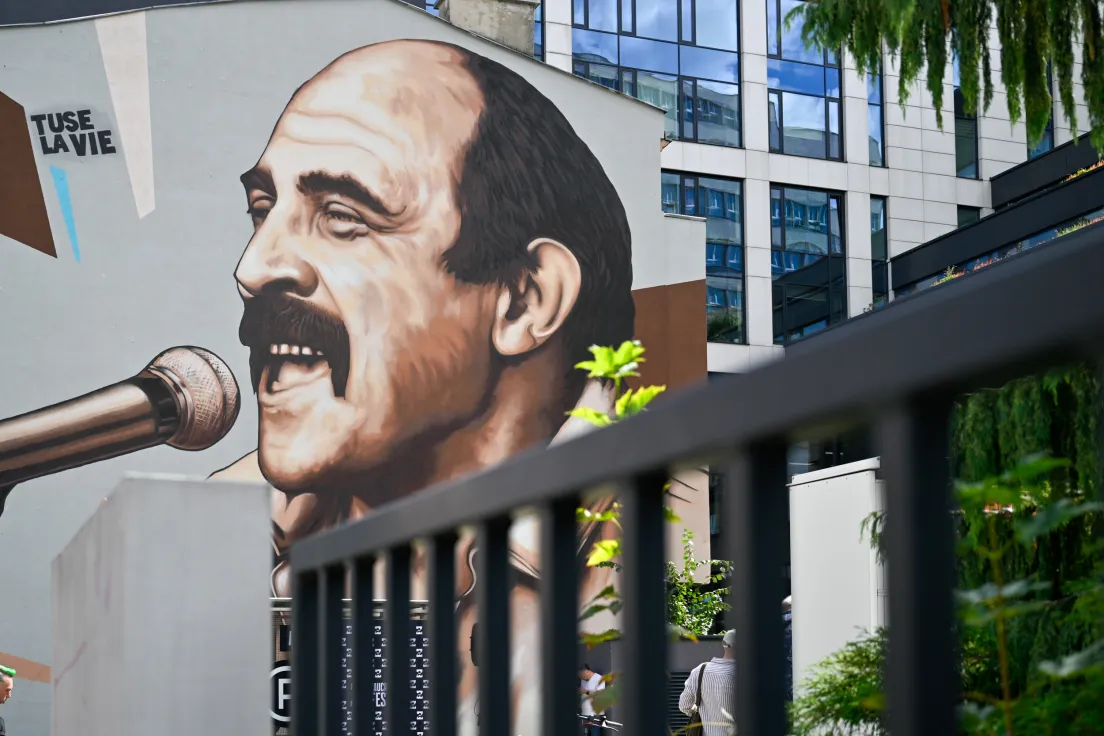 Nowy mural z wizerunkiem Andrzeja Zauchy na ul. Mogilskiej