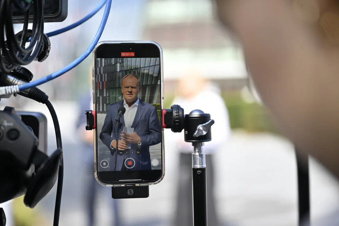 Donald Tusk i Monika Piątkowska w Krakowie