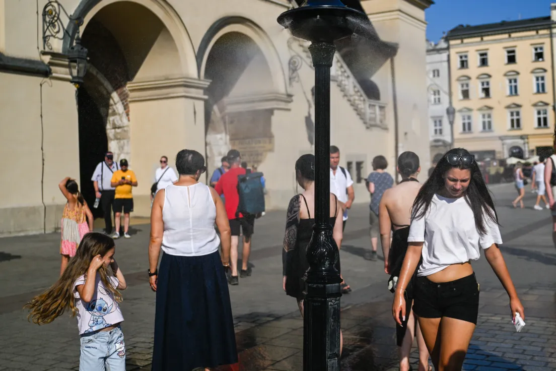 Fala upałów w Krakowie