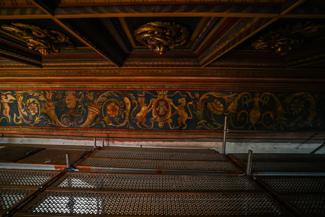 Remont Auli Jagiellońskiej w Collegium Maius