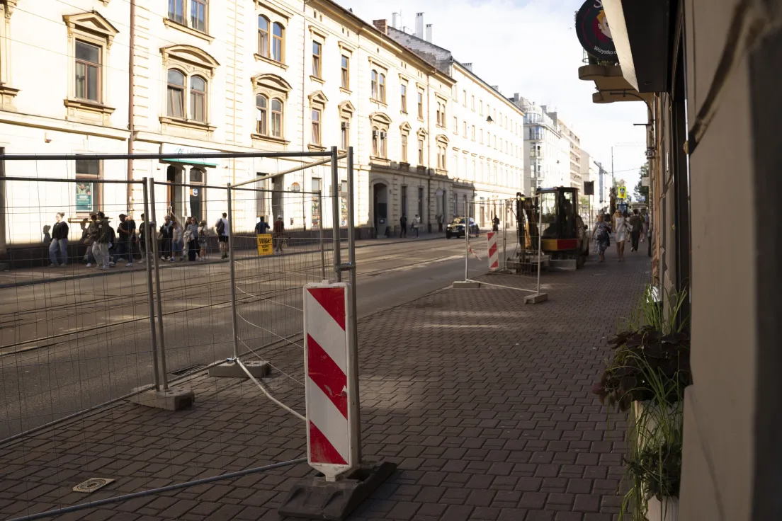 Remont ulicy Starowiślnej