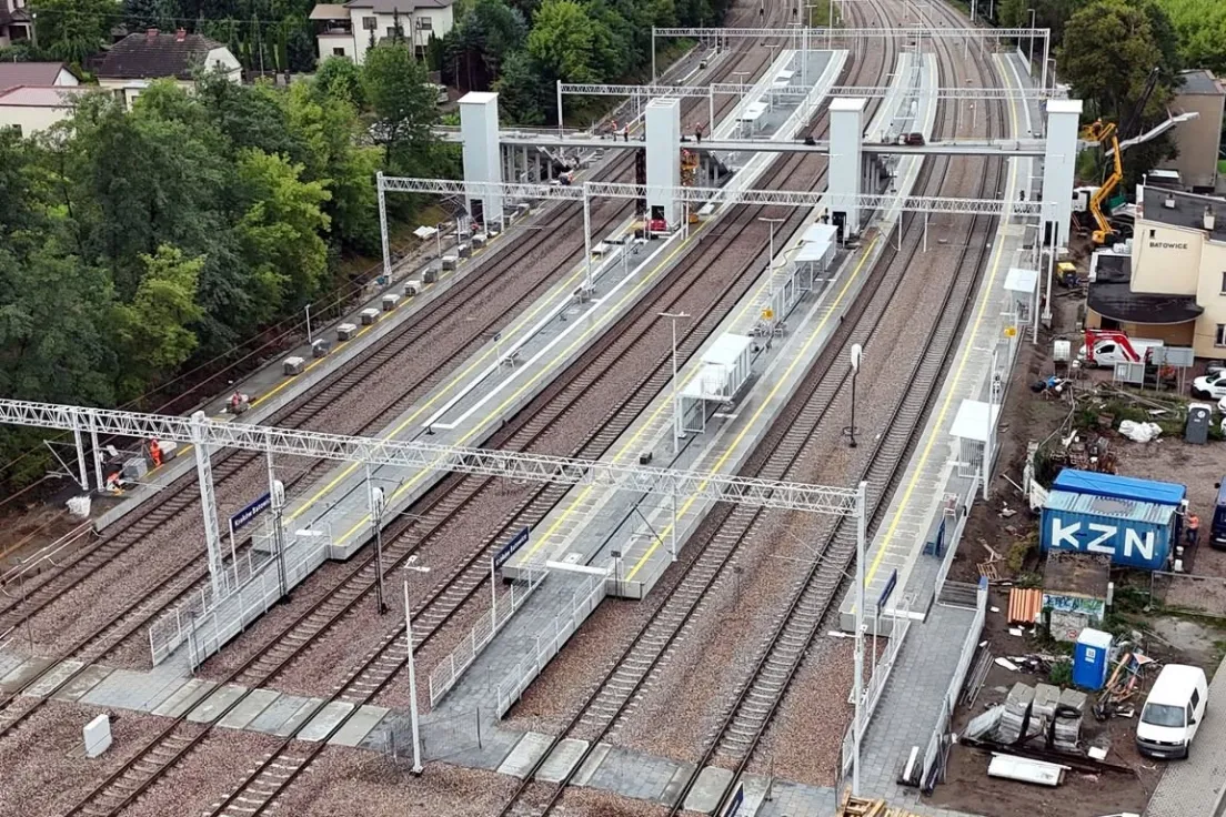 Prace na stacji Kraków Batowice