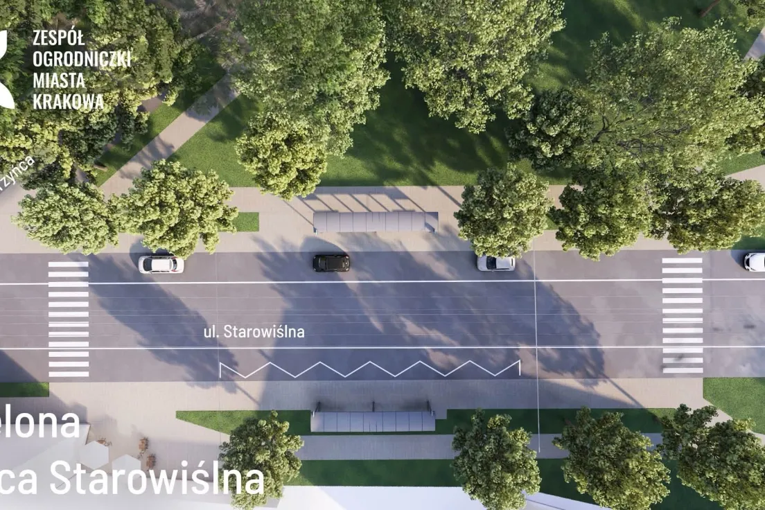 Wizualizacja zielonej Starowiślnej