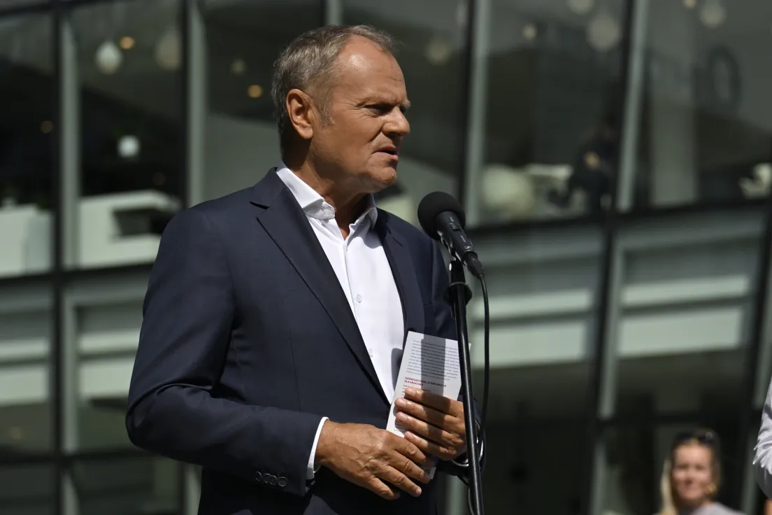 Donald Tusk i Monika Piątkowska w Krakowie