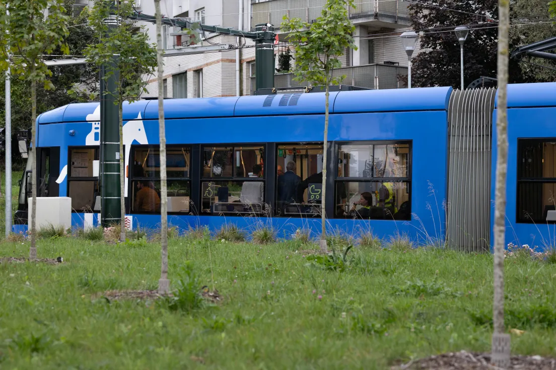 Przejazd testowy nową linią do Mistrzejowic