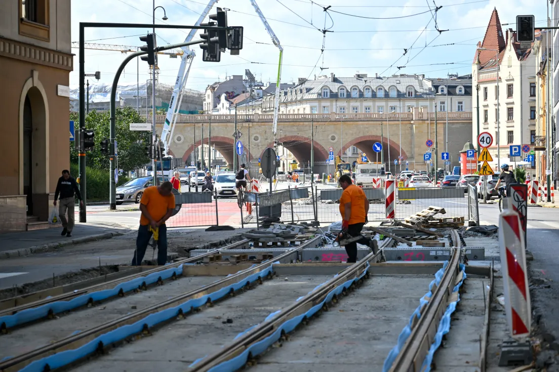 Remont na ul. Grzegórzeckiej