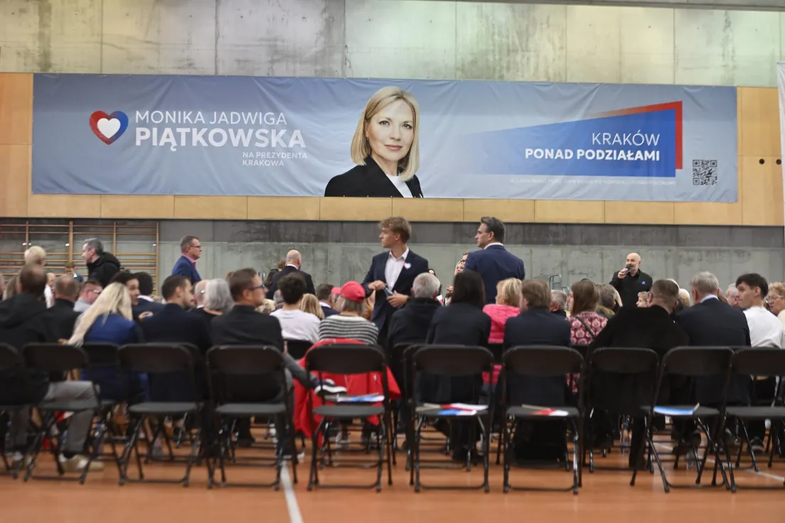 Spotkanie z Moniką Piątkowską i Donaldem Tuskiem